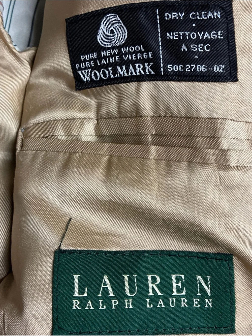 Ralph Lauren Gray Men's Three-Button Blazer